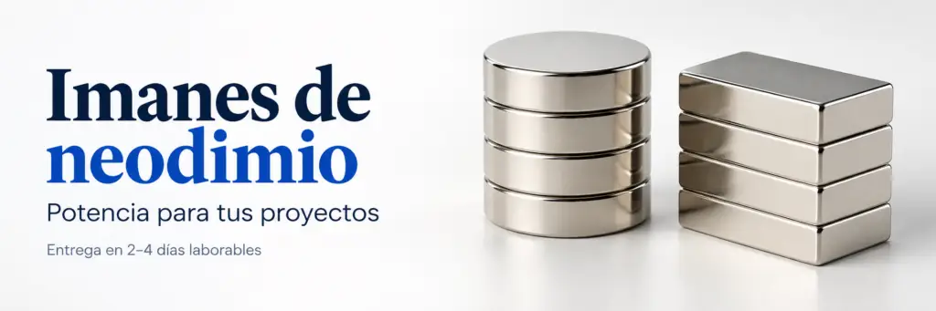 Imanes de neodimio de disco y bloques: guía de elección de Alizones